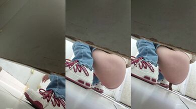 二月新流出屌丝高校女厕闯拍女同学 上厕所附一些生活照跟在教室的照片贵在真实 (2)